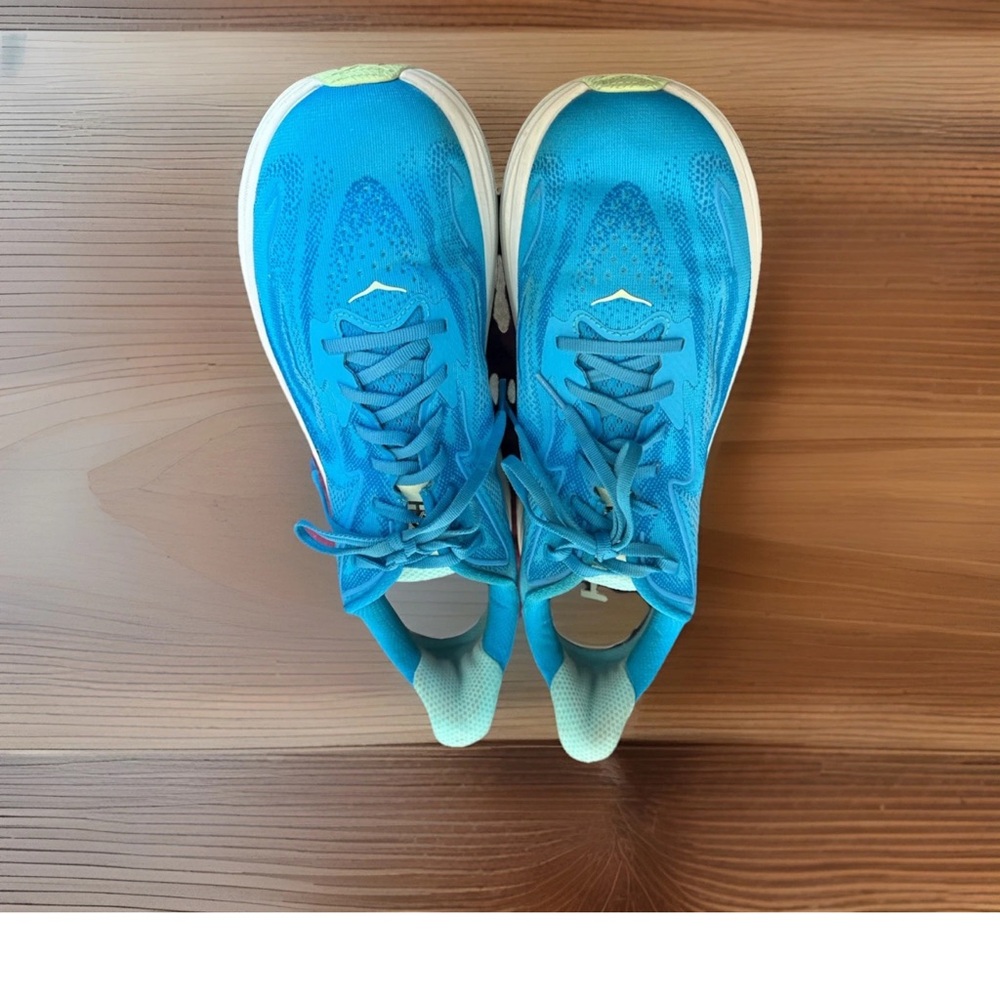 Size 12 - Hoka One One HOKA Clifton 10 Skyward Blue Running Shoes - Picture 2 of 10